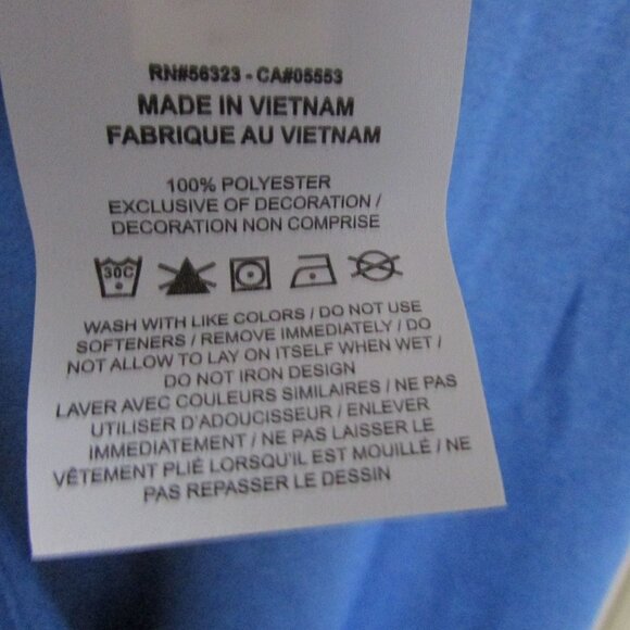 NEW Nike Dri-Fit Tee, blue, Men's size XL - Picture 6 of 6